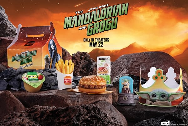 Burger King Launches Star Wars: The Mandalorian and Grogu Menu