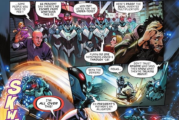 The Boomer Humor Of Grant Morrison In Superman & The Authority #2