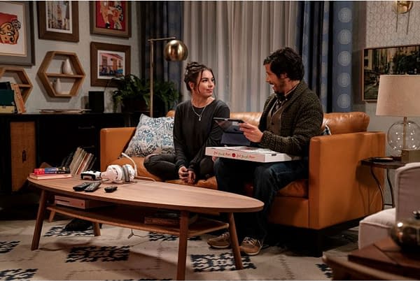 Isabella Gomez and Jorge Diaz in Head of the Class (2021). Image courtesy of Nicole Wilder / HBO Max / WarnerMedia