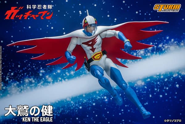 Gatchaman Ken the Eagle Returns with New Storm Collectibles Figure