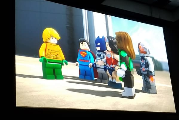 Getting Soaked at the World Premiere of 'LEGO DC Comics Superheroes Aquaman: Rage of Atlantis' [SDCC]