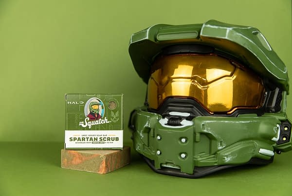 Dr. Squatch Releases New Halo-Branded Spartan Scrub Soap