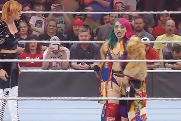 Asuka Returns on WWE Raw