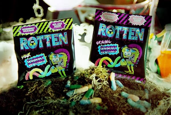 Rotten's Gummy Worms Rise To Invade Halloween