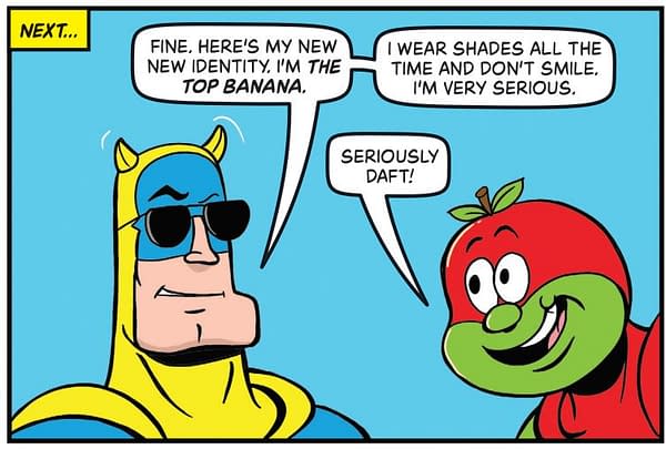 Beano's Bananaman Does Spider-Man And The Reign Of Supermen