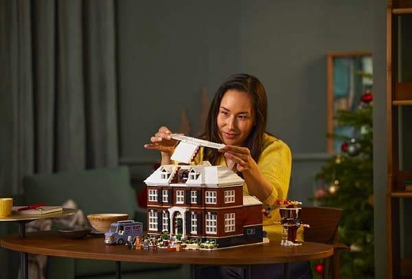 The Home Alone Christmas House Arrives from LEGO Ideas