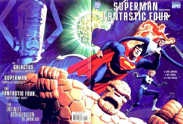 No, This Is Not Superman Vs Fantastic Four By Dan Jurgens For 2025