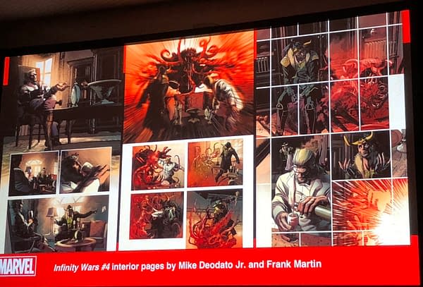 From NYCC &#8211; Advance Artwork From Infinity Wars, Justice League, Iron Man, Thor and Detective Comics