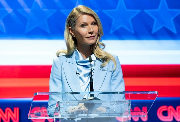 THE POLITICIAN GWYNETH PALTROW as GEORGINA HOBART in episode 1 of THE POLITICIAN. Cr. NICOLE RIVELLI/NETFLIX © 2020