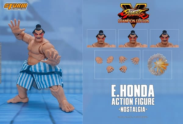 Street Fighter V E. Hondo Wants to Fight with Storm Collectibles
