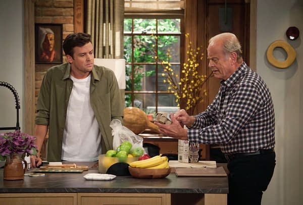 Frasier Season 1 Episode 9 "The Fix Is In" Images: Freddy the Fixer?