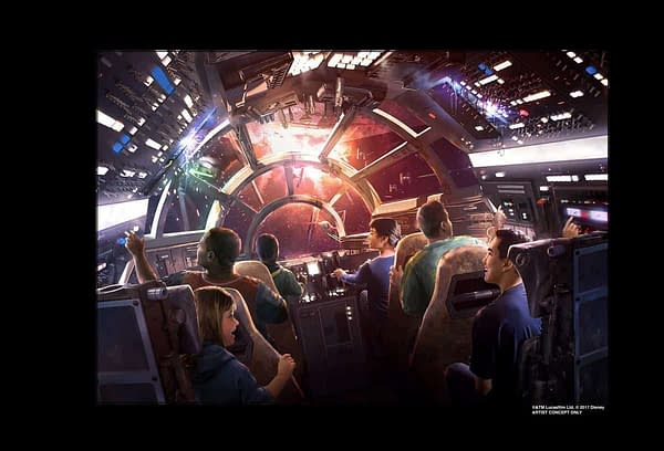 So About That Millennium Falcon Ride Coming to Disneyland