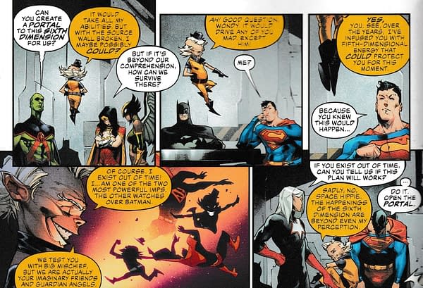 Mr Mxyzptlk and Bat-Mite Are Guardian Angels? Justice League #19 Spills the Beans