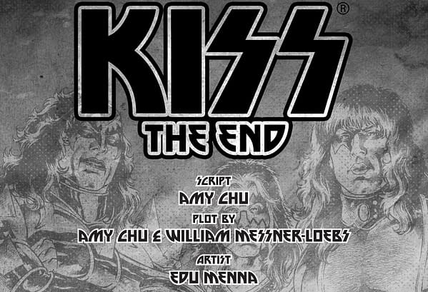 William Messner-Loebs Return to Comics for KISS: The End #4