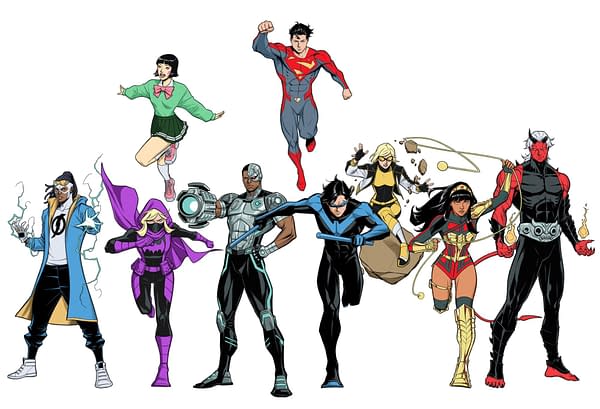 Static Will Join The Cast OIn DC's New Titans In August 2026