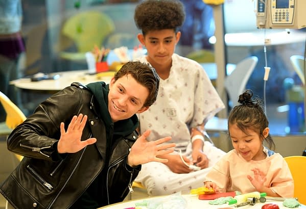 Tom Holland is First Avenger to Deliver Toys to Kids as Part of the Marvel: The Universe Unites Campaign