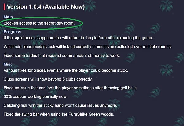 Sidebar Games Patched Out Sports Story's Hidden Dev Room