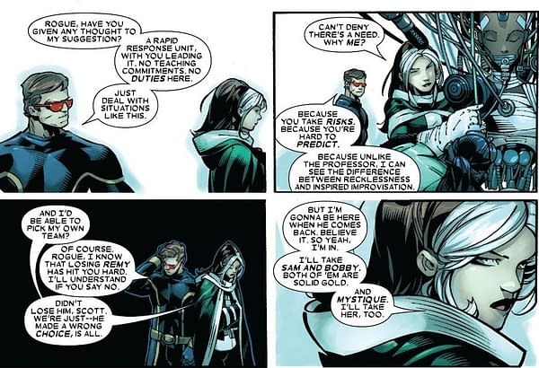 The Times Rogue & Kitty Pryde Previously Led The X-Men