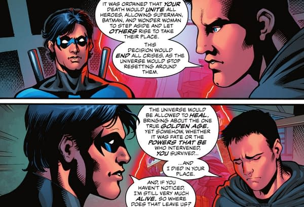 Dan DiDio, On Killing Off Nightwing, Again &#038; Again &#038; Again (Spoilers)