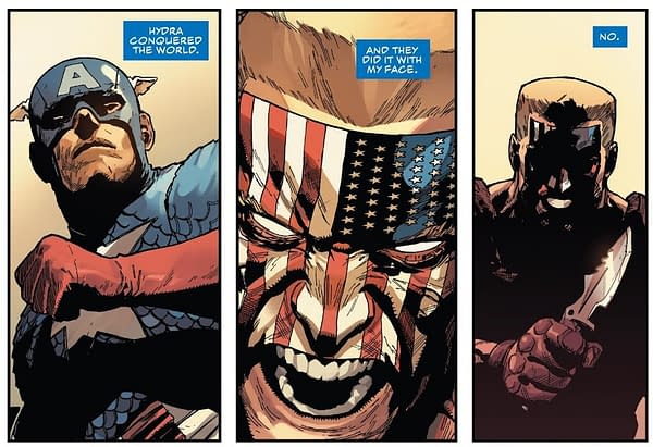 Captain America, The President, Foreign Powers and Secret Empire (Spoilers)