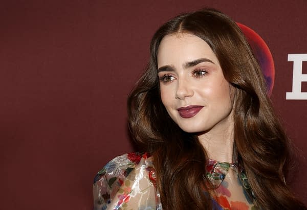 Lily Collins at the 'Les Miserables' Photo Call held at the Linwood Dunn Theater in Hollywood, USA on June 8, 2019. Editorial credit: Tinseltown / Shutterstock.com