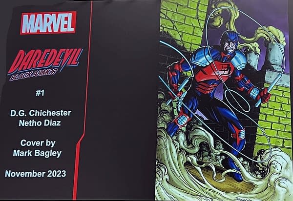 Marvel To Launch Daredevil: Black Armor by Dan Chichester