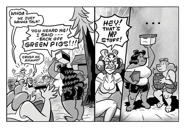 An Extended Excerpt Of Owlin's New Graphic Novel, That Sexy Bear!