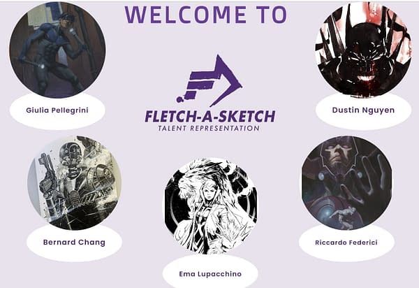 Fletcher Chu-Fong Launches Fletch-A-Sketch Talent Representation