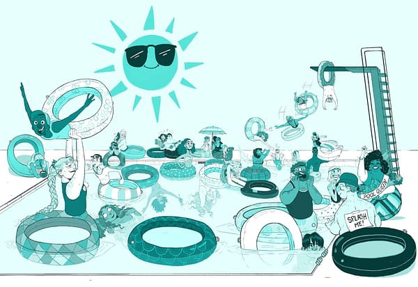 Last Day Pool Party by Emma Steinkellner