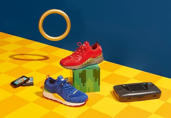 PUMA's New Sonic The Hedgehog Sneakers Will Be Released in June