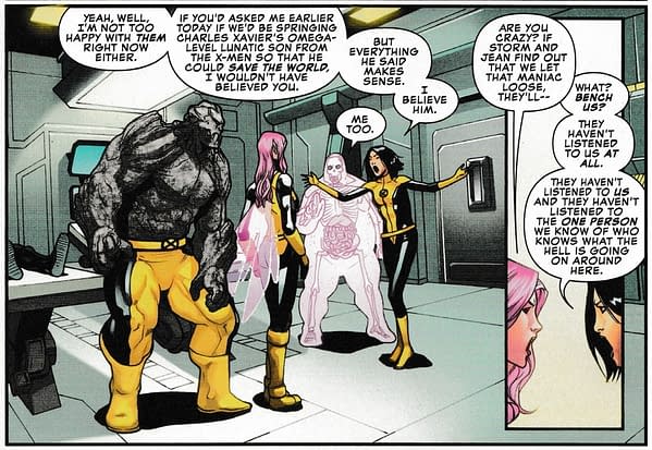 The Students Rise Up Against Patriarchy of Professor X in Uncanny X-Men #4 (Spoilers)
