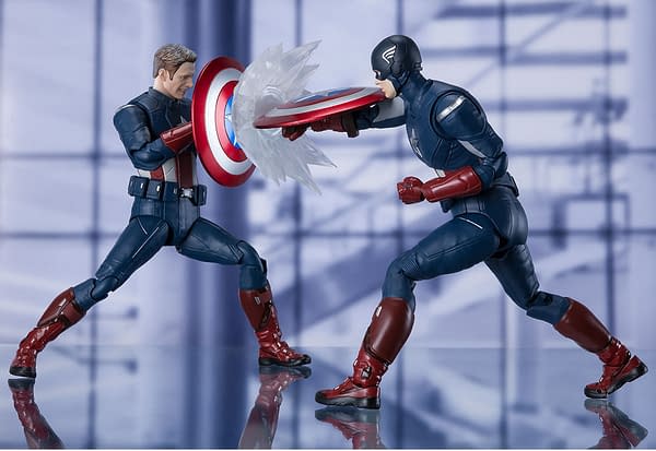 Avengers Endgame 2012 Captain America figure from S.H. Figuarts