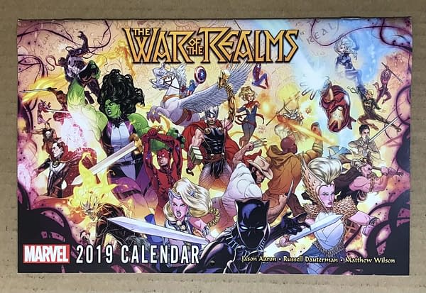 Yes We Have No Marvel Retailer Calendars This Year