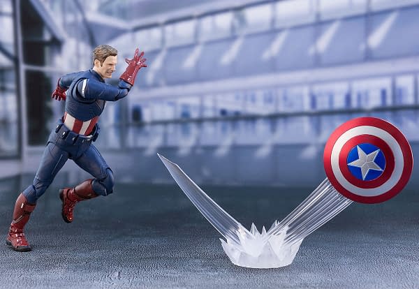 Avengers Endgame 2012 Captain America figure from S.H. Figuarts