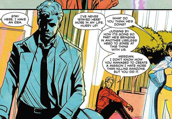 Zealot And John Constantine Up A Tree