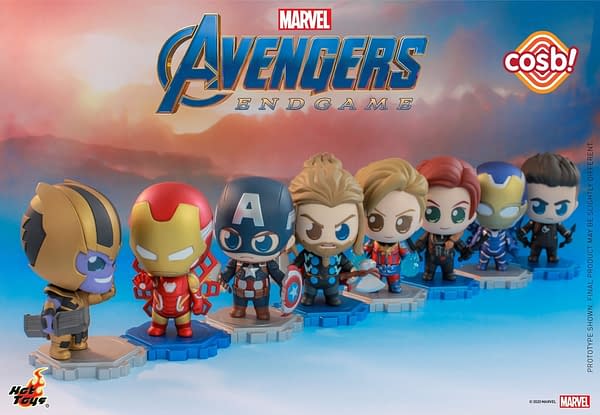 Hot Toys Unveils Avengers: Endgame Themed Cosbi Figures