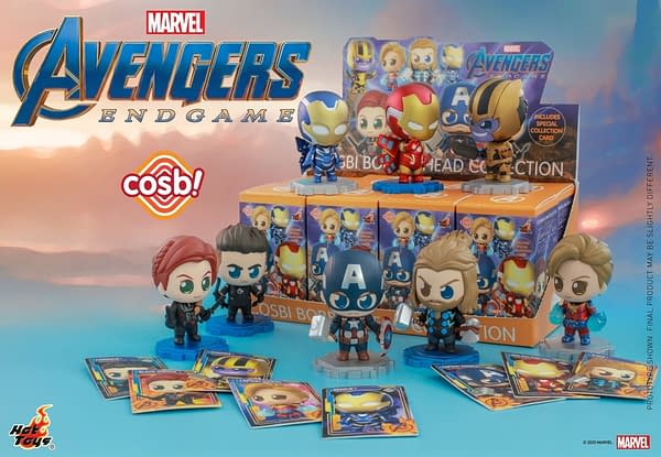 Hot Toys Unveils Avengers: Endgame Themed Cosbi Figures