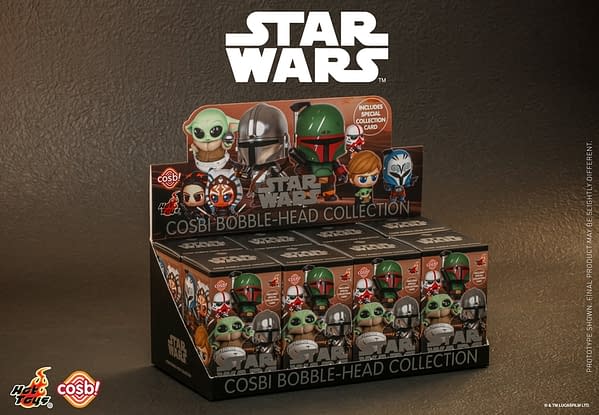 Hot Toys Reveals Star Wars The Mandalorian Cosbi Bobble-Heads