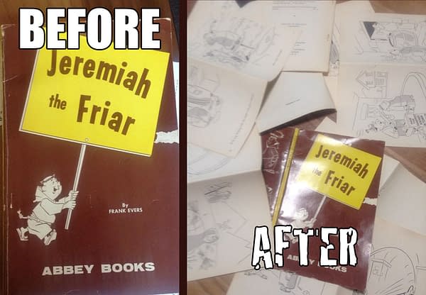 Ripping Apart the Last Known Copy of a 50-Year-Old Comic in Order to Save It&#8230;