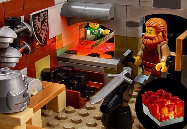 Medieval LEGO Knights Return with New LEGO Ideas Blacksmith Set