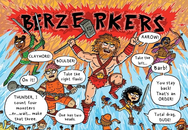 She-Ra Meets Dog Man in Barb, The Last Berzerker Graphic Novel