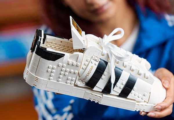 LEGO Reveals New Set Creating Adidas Originals Superstar in Brick-form