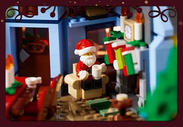 Christmas Comes Early as LEGO Unveils Santa's Visit Model Set