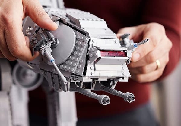 LEGO Reveal Massive 6,700 Piece Star Wars AT-AT Construction Set