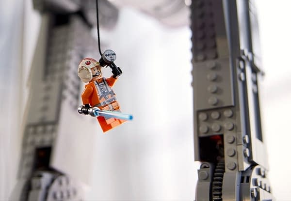 LEGO Reveal Massive 6,700 Piece Star Wars AT-AT Construction Set