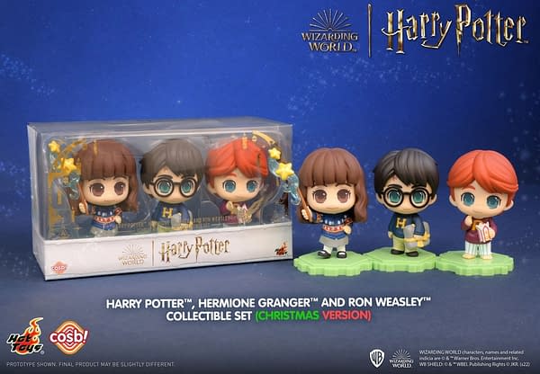 Hot Toys Debuts New Harry Potter Christmas Themed Cosbi Set