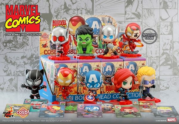 Hot Toys Assembles the Avengers with New Marvel Cosbi Collection 