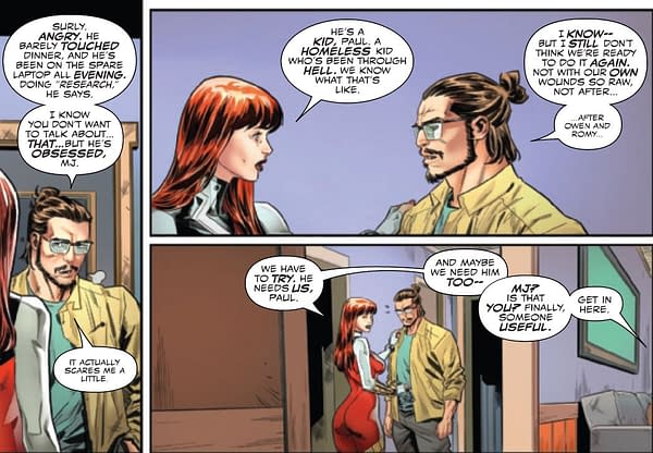 The Future of Mary Jane & Paul Rabin in the Marvel Universe (Spoilers)