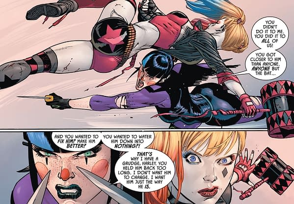 What Punchline Sees In The Joker - Batman #93 Spoilers.