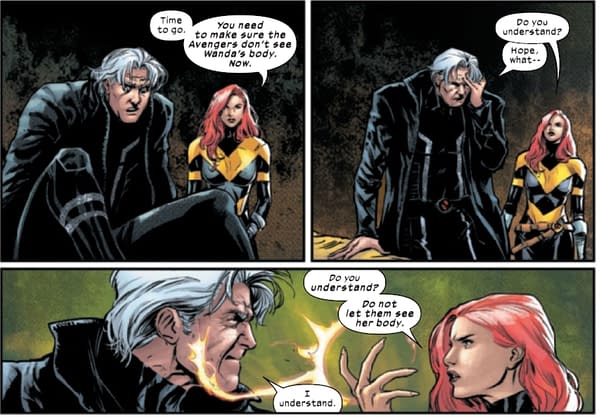 Killing Scarlet Witch Off In Trial Of Magneto? Really? (#2 Spoilers)